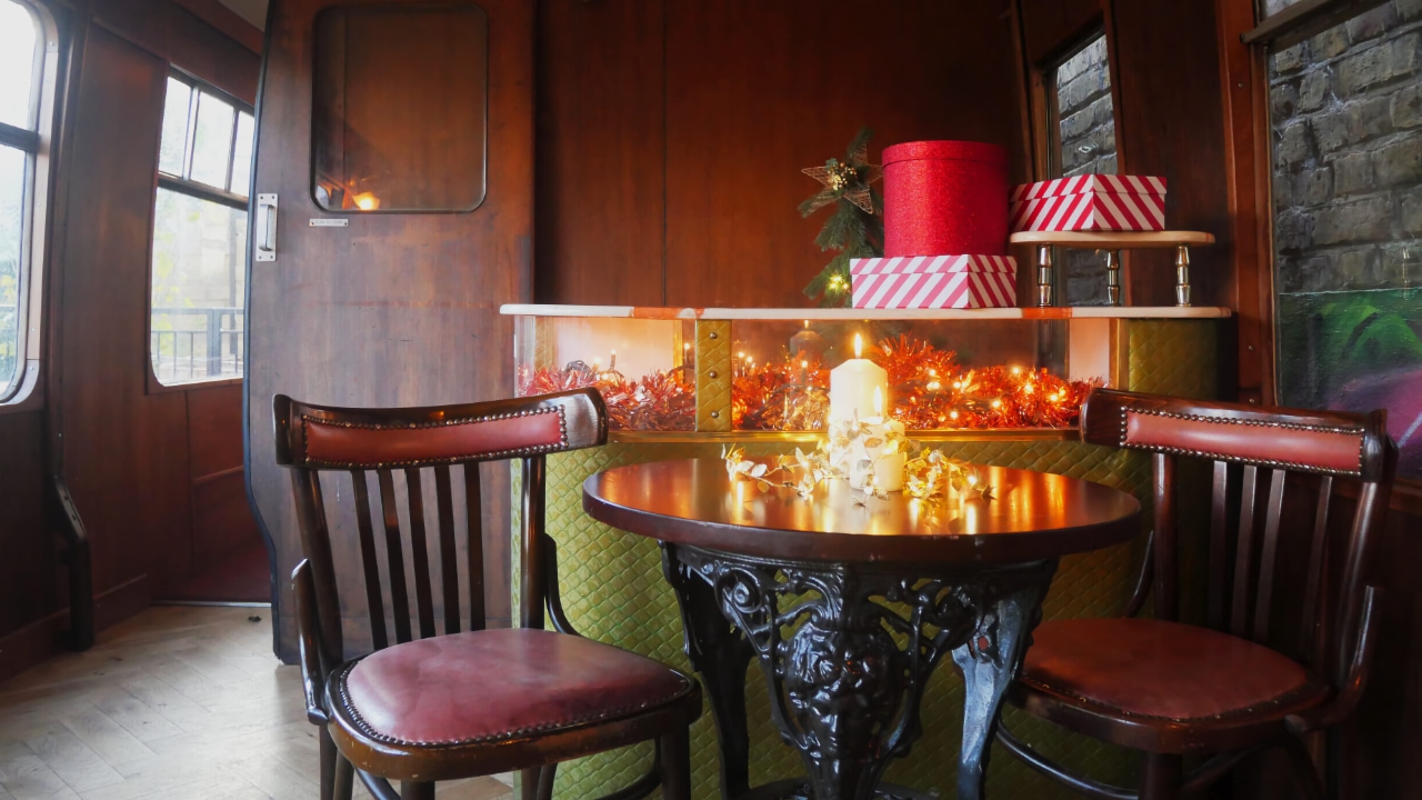 Firkin Express - Photo inside the train