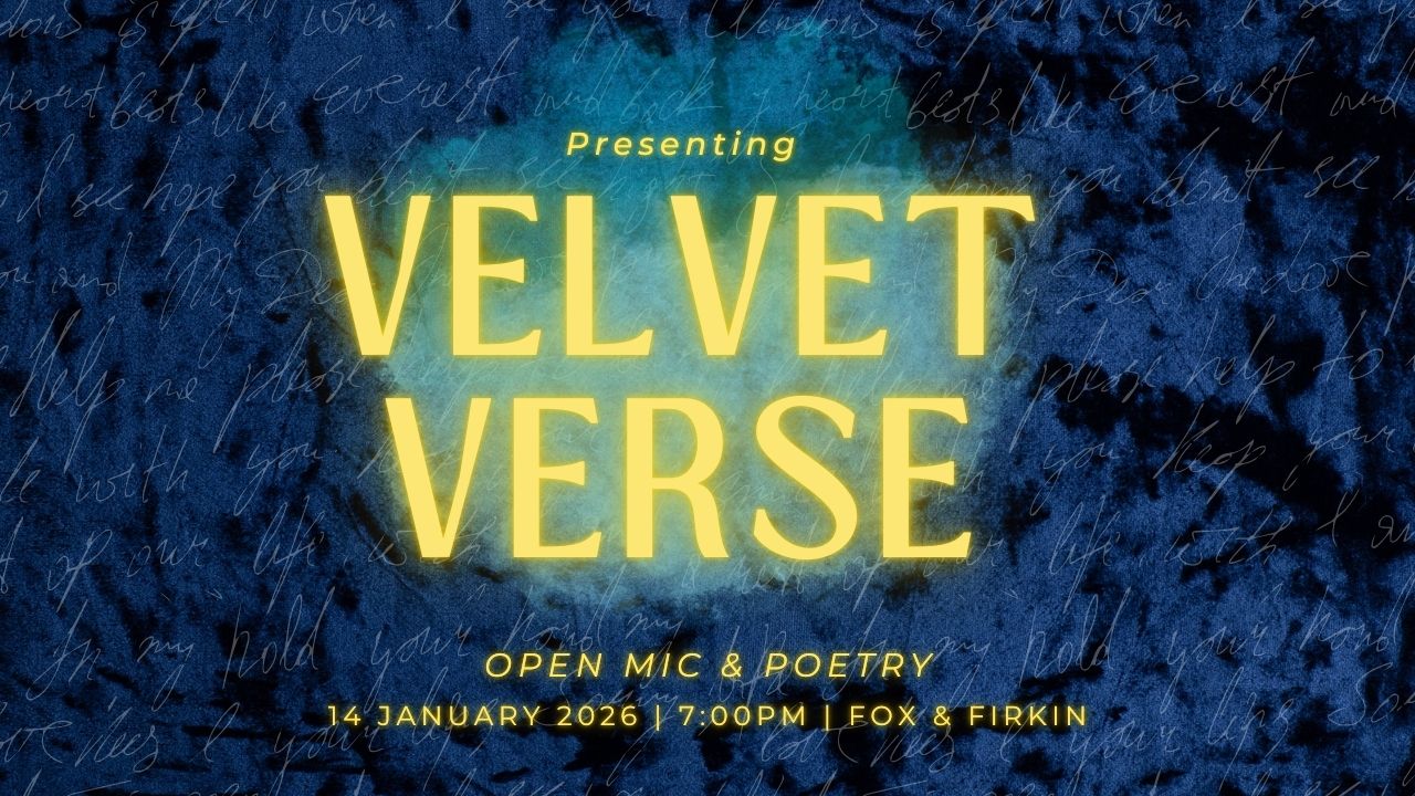 Velvet Verse (Open Mic & Poetry) - January 14th 2026